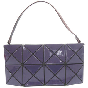 新品同様 イッセイミヤケ バオバオ パープル ハンドバッグ 紫 0004【中古】ISSEY MIYAKE