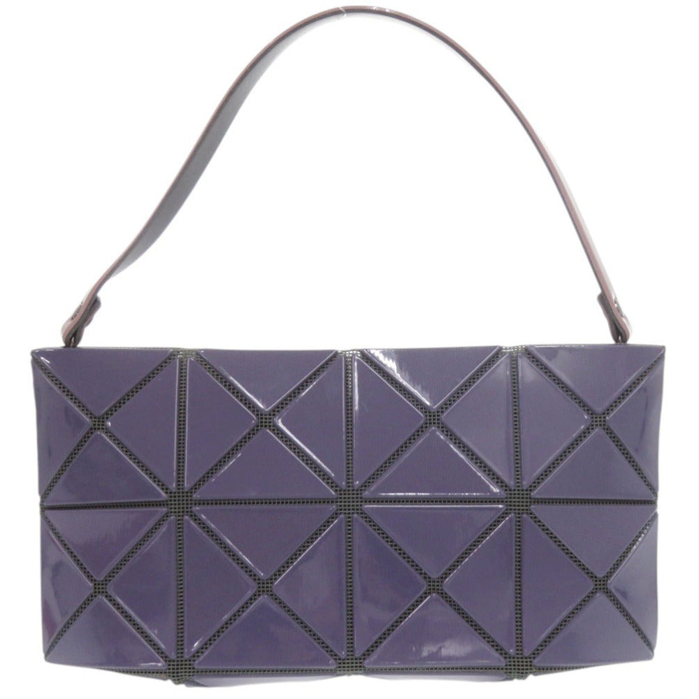 新品同様 イッセイミヤケ バオバオ パープル ハンドバッグ 紫 0004【中古】ISSEY MIYAKE