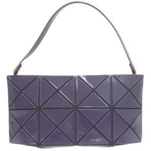 新品同様 イッセイミヤケ バオバオ パープル ハンドバッグ 紫 0004【中古】ISSEY MIYAKE