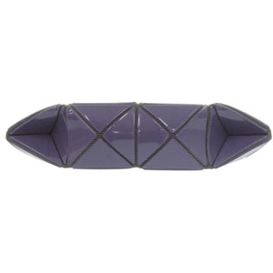 新品同様 イッセイミヤケ バオバオ パープル ハンドバッグ 紫 0004【中古】ISSEY MIYAKE