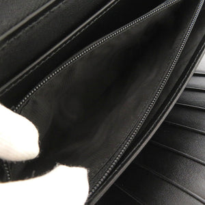 新品同様 グッチ ジップアラウンドオーガナイザー 625563 GGエンボスレザー ブラック 長財布 黒 0040【中古】GUCCI