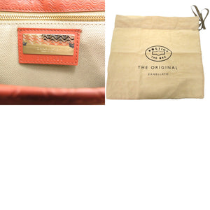 美品 ザネラート ポスティーナ POSTINA M+ 30131498 カーフ CACHEMIRE BLANDINE レッドブラウン 茶 ショルダーバッグ 0051【中古】ZANELLATO