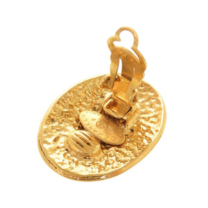 美品 シャネル ヴィンテージ ココマーク メタル ゴールド イヤリング 0079【中古】CHANEL