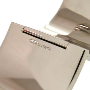 美品 エルメス クリッククラックXL TGM エクストララージ メタル ブルー 青 バングル 0105【中古】HERMES