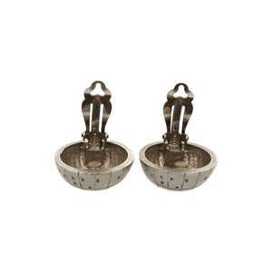 美品 エルメス ゾディアック ホロスコープ ZODIAC メタル シルバー 銀 イヤリング 0116【中古】HERMES