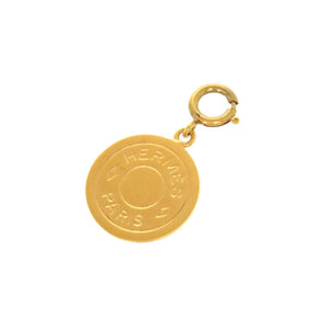 美品 エルメス セリエ ゴールド ペンダントトップ アクセサリー 0117 【中古】 HERMES
