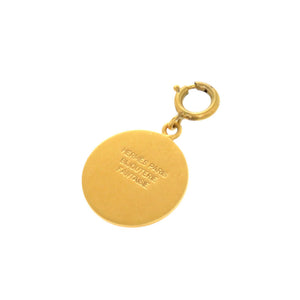 美品 エルメス セリエ ゴールド ペンダントトップ アクセサリー 0117 【中古】 HERMES