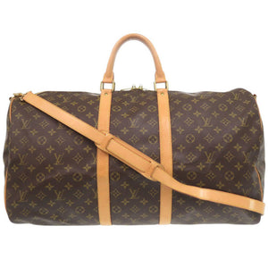 ルイ ヴィトン キーポルバンドリエール55 モノグラム M41414 ボストンバッグ LV 0147【中古】LOUIS VUITTON