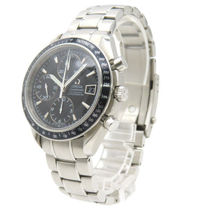 オメガ スピードマスター デイト 3210.50 自動巻き 腕時計 SS ブラック 黒文字盤 0190【中古】OMEGA メンズ