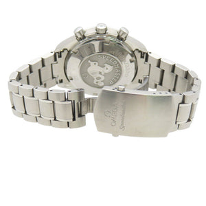 オメガ スピードマスター デイト 3210.50 自動巻き 腕時計 SS ブラック 黒文字盤 0190【中古】OMEGA メンズ