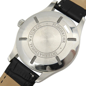 IWC 自動巻き パイロットウォッチ Mark XVII IW326501 腕時計 ステンレススチール/型押しレザー ブラック 黒文字盤 0196【中古】インターナショナルウォッチカンパニー メンズ