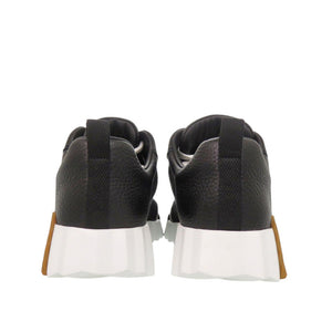 未使用 エルメス スニーカー バウンシング H261015Z サイズ37 レザー ブラック 黒 0217【中古】HERMES