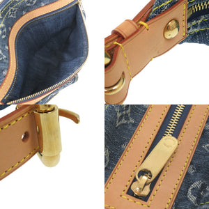 新品同様 ルイ ヴィトン バギーPM モノグラムデニム M95049 ブルー ワンショルダーバッグ ハンドバッグ LV 0219【中古】LOUIS VUITTON