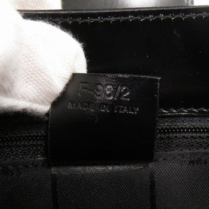 美品 セリーヌ レザー ブラック ショルダーバッグ 黒 0247【中古】CELINE