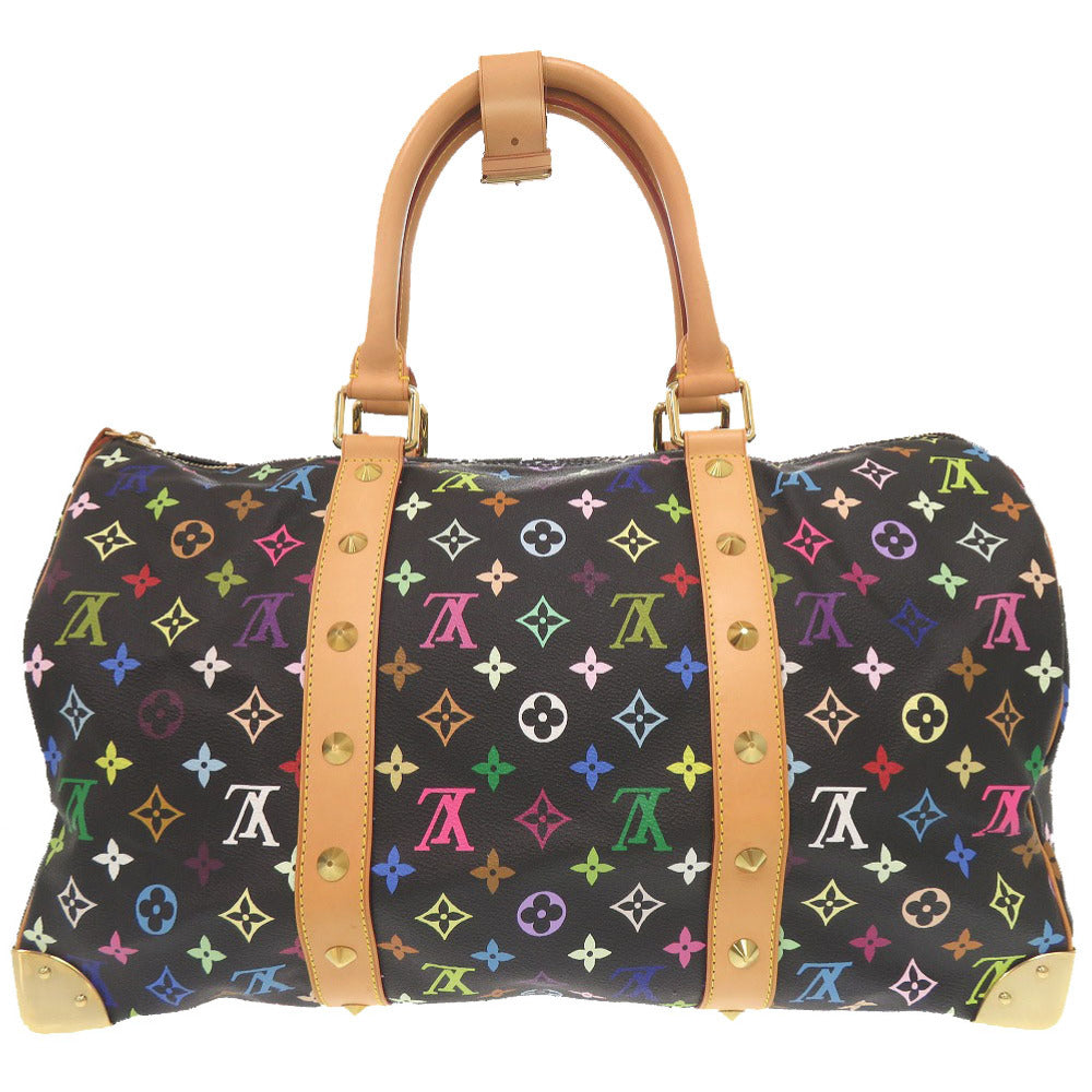 新品同様 ルイ ヴィトン キーポル45 モノグラム マルチカラー M92640 ノワール ボストンバッグ LV 0284【中古】LOUIS VUITTON