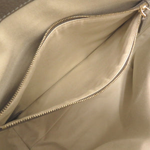 美品 バリー レザー グレージュ 2way トートバッグ 0291【中古】BALLY