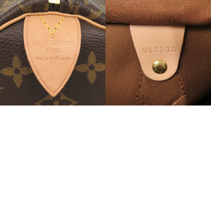 美品 ルイ ヴィトン 新型 スピーディ25 モノグラム M41109 ハンドバッグ LV 0292【中古】LOUIS VUITTON