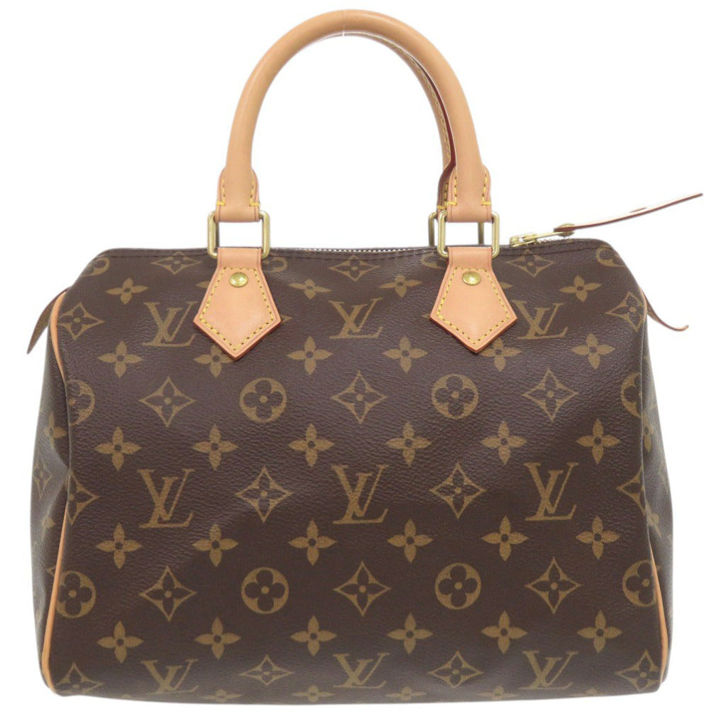 美品 ルイ ヴィトン 新型 スピーディ25 モノグラム M41109 ハンドバッグ LV 0292【中古】LOUIS VUITTON