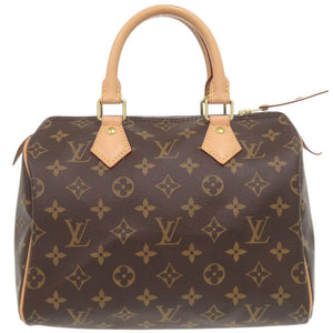 美品 ルイ ヴィトン 新型 スピーディ25 モノグラム M41109 ハンドバッグ LV 0292【中古】LOUIS VUITTON