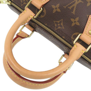 美品 ルイ ヴィトン 新型 スピーディ25 モノグラム M41109 ハンドバッグ LV 0292【中古】LOUIS VUITTON