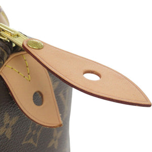 美品 ルイ ヴィトン 新型 スピーディ25 モノグラム M41109 ハンドバッグ LV 0292【中古】LOUIS VUITTON