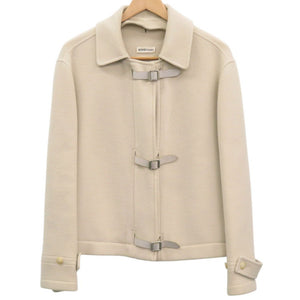 エルメス マルジェラ期 ウール/カシミヤ ベージュ コート 0322【中古】HERMES