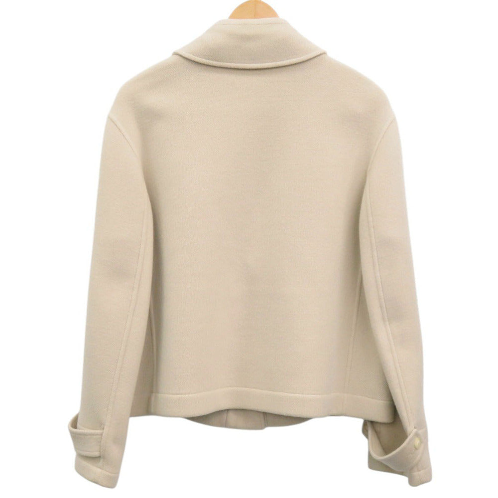 エルメス マルジェラ期 ウール/カシミヤ ベージュ コート 0322【中古】HERMES