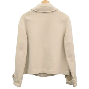 エルメス マルジェラ期 ウール/カシミヤ ベージュ コート 0322【中古】HERMES