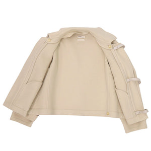 エルメス マルジェラ期 ウール/カシミヤ ベージュ コート 0322【中古】HERMES