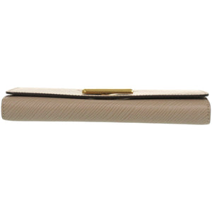 美品 ルイ ヴィトン ポルトフォイユ ツイスト エピ M67510 エピレザー ベージュ 二つ折り財布 LV 0324【中古】LOUIS VUITTON