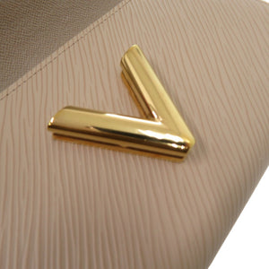 美品 ルイ ヴィトン ポルトフォイユ ツイスト エピ M67510 エピレザー ベージュ 二つ折り財布 LV 0324【中古】LOUIS VUITTON