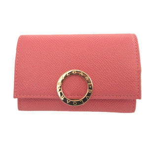 新品同様 ブルガリ ブルガリブルガリ レザー ピンク コインケース 財布 0332【中古】BVLGARI