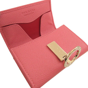 新品同様 ブルガリ ブルガリブルガリ レザー ピンク コインケース 財布 0332【中古】BVLGARI