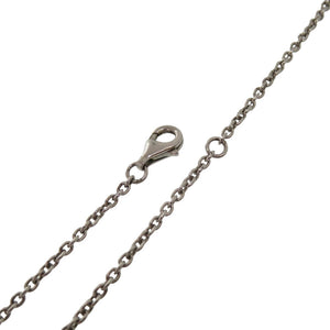 美品 バカラ フルール ドゥ プシデリック クリスタル シルバー925 ブルー ネックレス 0385【中古】Baccarat