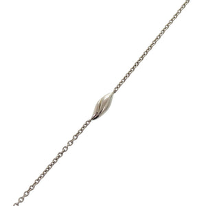 美品 バカラ フルール ドゥ プシデリック クリスタル シルバー925 ブルー ネックレス 0385【中古】Baccarat