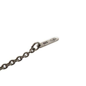 美品 バカラ フルール ドゥ プシデリック クリスタル シルバー925 ブルー ネックレス 0385【中古】Baccarat
