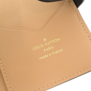 未使用 ルイ ヴィトン LV ヴェルティカル ウォレット コンパクト M81561 IC トリヨンレザー ノワール 二つ折り財布 黒 LV 0400【中古】LOUIS VUITTON