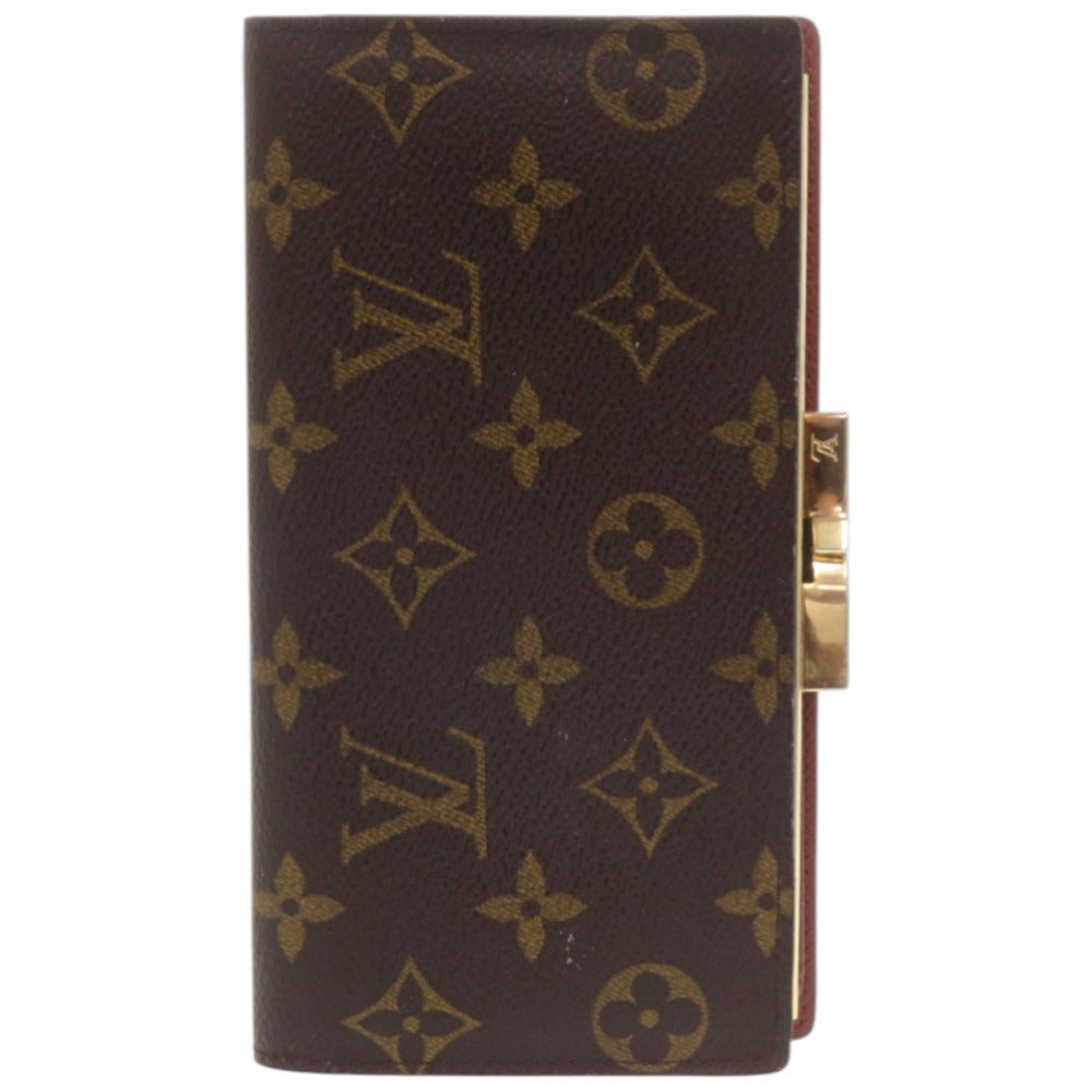 美品 ルイ ヴィトン USA限定 コンチネンタル クラッチ モノグラム T61217 モノグラムキャンバス ブラウン 長財布 LV 0410【中古】LOUIS VUITTON