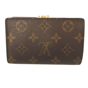 美品 ルイヴィトン ポルトモネ ヴィエノワ モノグラム M61663 ブラウン 茶 2つ折り財布 財布 0424【中古】LOUIS VUITTON
