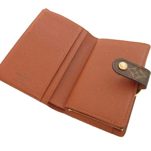 美品 ルイヴィトン ポルトモネ ヴィエノワ モノグラム M61663 ブラウン 茶 2つ折り財布 財布 0424【中古】LOUIS VUITTON