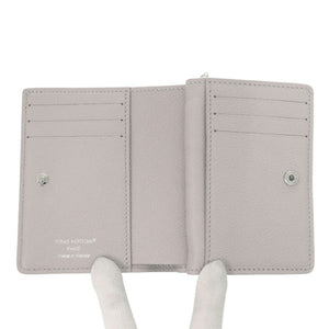 未使用 ルイ ヴィトン ポルトフォイユ クレア M14153 モノグラムアンプラント ブリューム グレー 二つ折り財布 LV 0428【中古】LOUIS VUITTON