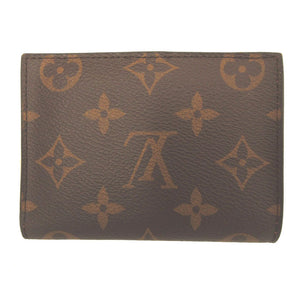 美品 ルイヴィトン ポルトフォイユ リサ モノグラム M25692 ICチップ ブラウン 茶 2つ折り財布 財布 0444【中古】LOUIS VUITTON