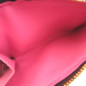 美品 ルイヴィトン ポルトフォイユ リサ モノグラム M25692 ICチップ ブラウン 茶 2つ折り財布 財布 0444【中古】LOUIS VUITTON