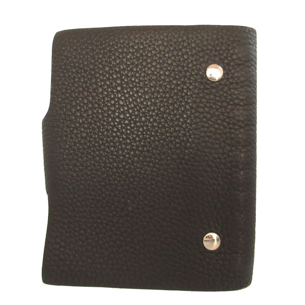 エルメス ユリスMM トリヨンクレマンス ブラック 黒 手帳カバー 0445【中古】HERMES