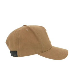 美品 アミリ MA ロゴ キャップ SRAMHACP1058SMRBC00 コットン ベージュ 帽子 0447【中古】AMIRI