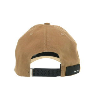 美品 アミリ MA ロゴ キャップ SRAMHACP1058SMRBC00 コットン ベージュ 帽子 0447【中古】AMIRI