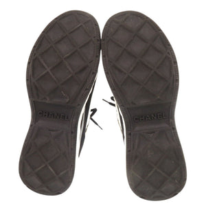 美品 シャネル ココマーク サイズ43 G39984 ホワイト ブラック スニーカー 0471【中古】CHANEL メンズ