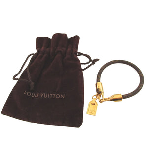 新品同様 ルイヴィトン ブラスレ ラック イット モノグラム M6605F ブラウン 茶 ブレスレット 0476【中古】LOUIS VUITTON