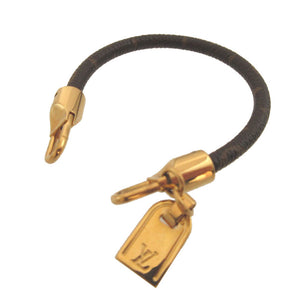 新品同様 ルイヴィトン ブラスレ ラック イット モノグラム M6605F ブラウン 茶 ブレスレット 0476【中古】LOUIS VUITTON