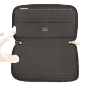 未使用品 ルイ ヴィトン ジッピーオーガナイザーNM ダミエグラフィット N60111 ブラック 長財布 LV 0482【中古】LOUIS VUITTON メンズ